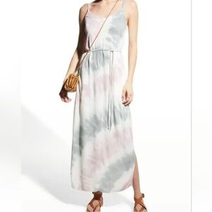 Splendid Pastel Tie-Dye Maxi Dress